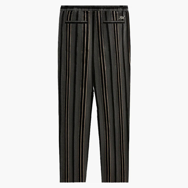 Kith Striped Flannel Barrow Pant Black