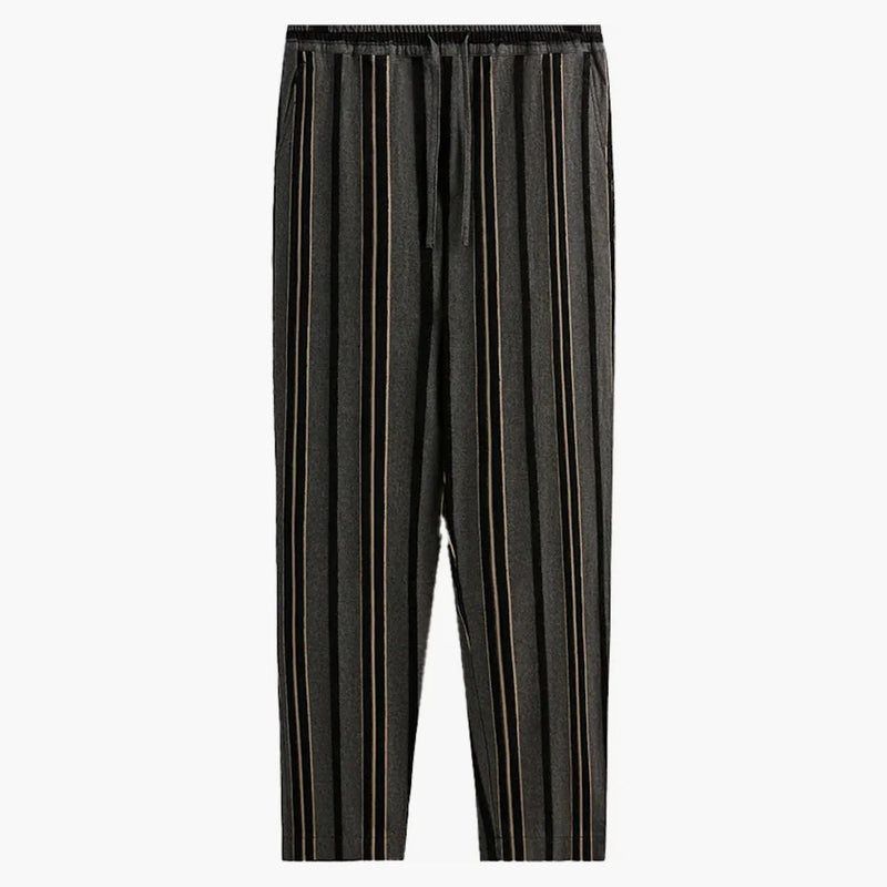 Kith Striped Flannel Barrow Pant Black