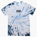 Kith Summer Tie Dye Tee Blue/white