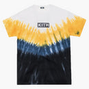 Kith Summer Tie Dye Tee Blue/yellow
