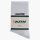 Kith Taylormade Crew Socks White