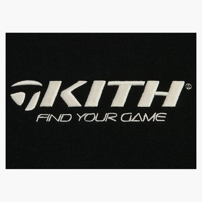 Kith Taylormade Find Your Game Nelson Crewneck Black