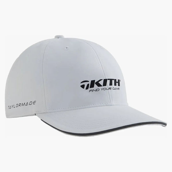 Kith Taylormade Reflexe Nylon Cap White