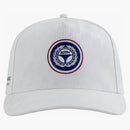 Kith Taylormade Silk Pinch Crown Cap White