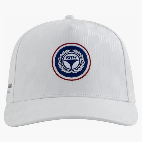 Kith Taylormade Silk Pinch Crown Cap White