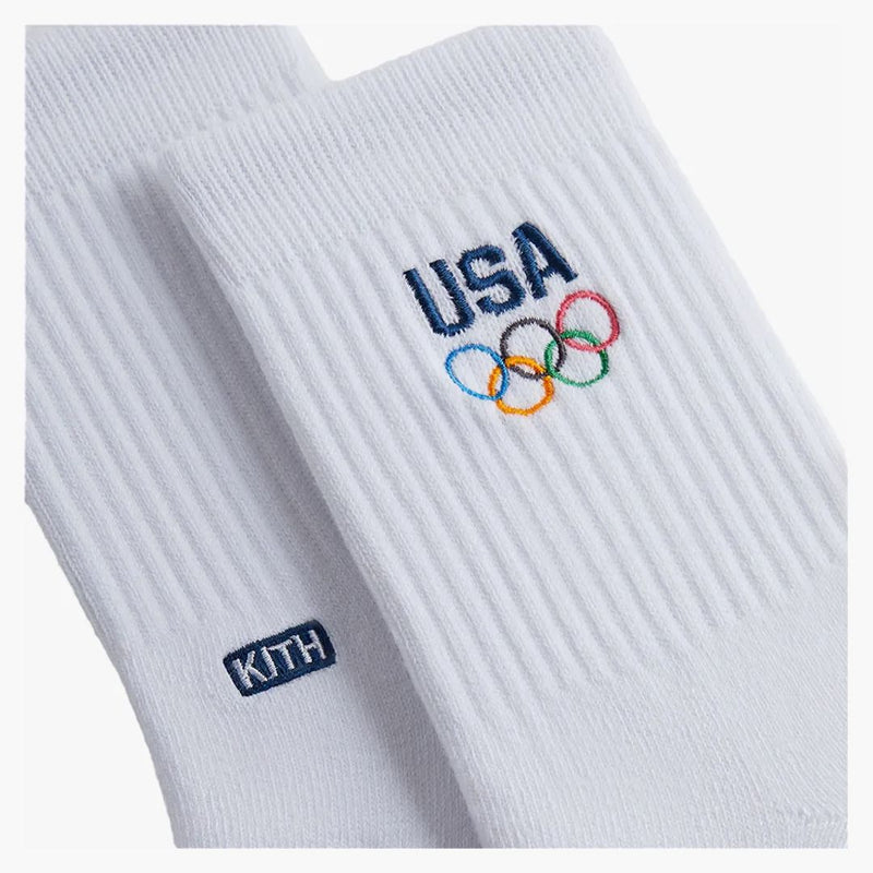 Kith Team Usa 3-pack Mid Crew Sock Multi