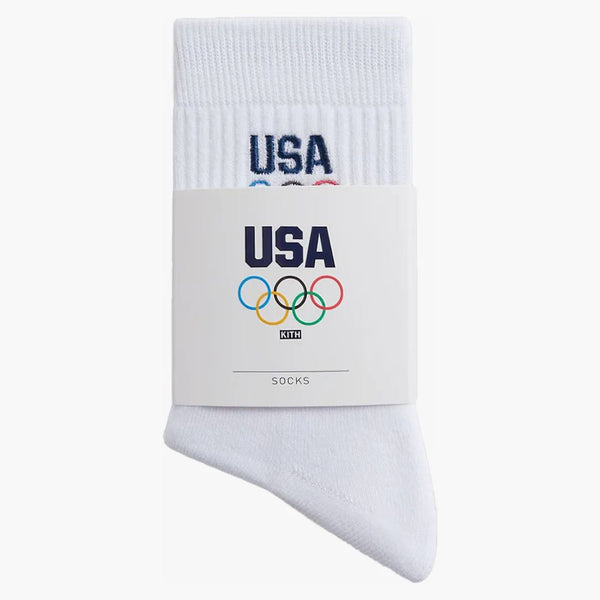 Kith Team Usa 3-pack Mid Crew Sock Multi