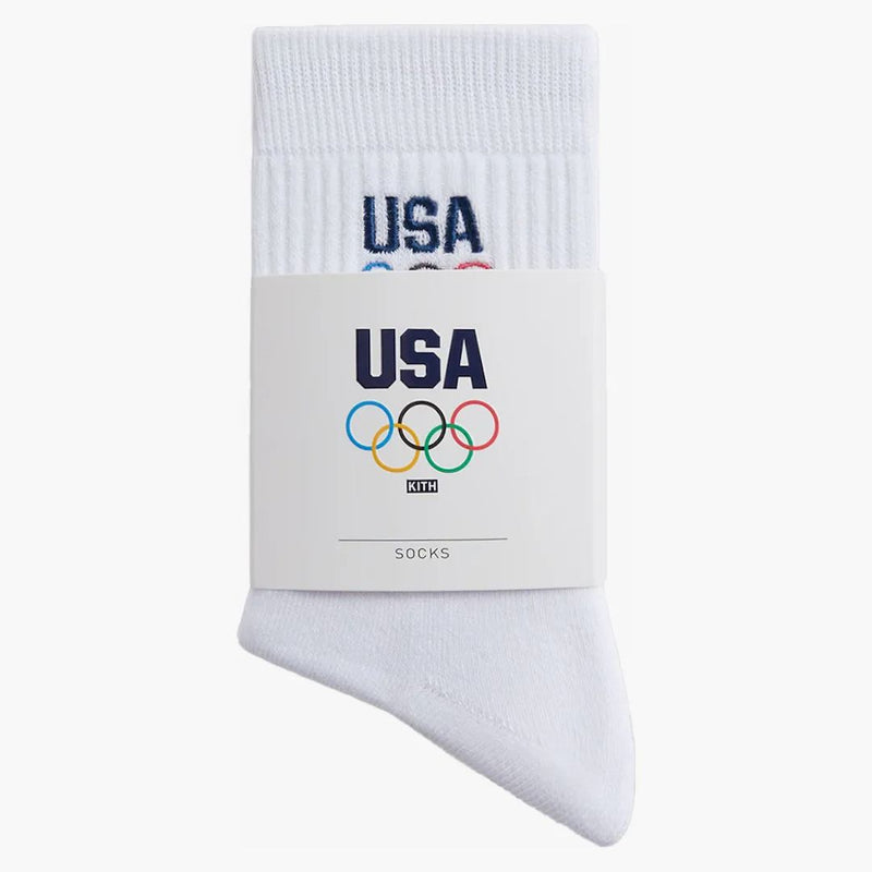 Kith Team Usa 3-pack Mid Crew Sock Multi