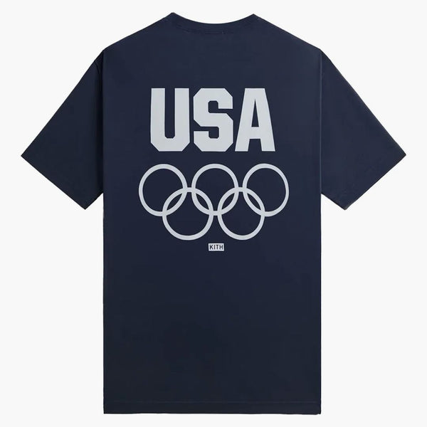 Kith Team Usa Olympics 2024 T-shirt Nocturnal