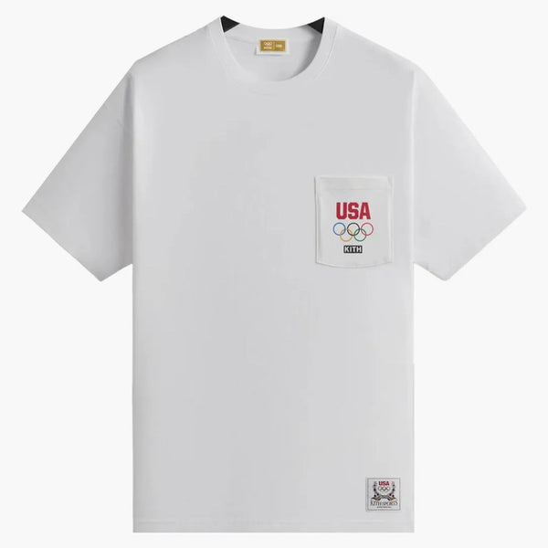 Kith Team Usa Olympics 2024 T-shirt White