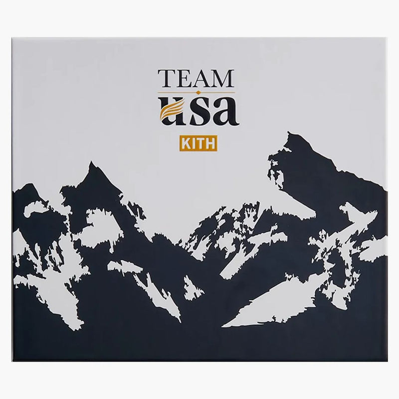 Kith Team USA Olympics smaltovaný pin set Gold Metal