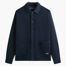 Kith Terry Boxy Collared Overshirt Nocturnal