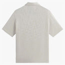 Kith Textured Cotton Boxy Collared Overshirt Sandrift