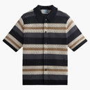 Kith Thompson Crochet Buttondown Black