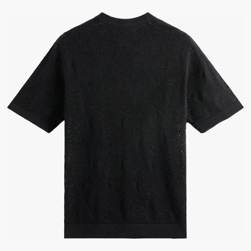 Kith Tilden Crochet Shirt Black