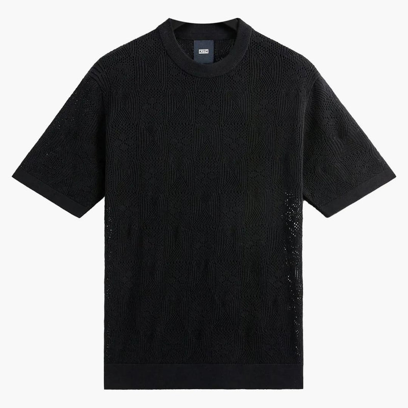 Kith Tilden Crochet Shirt Black
