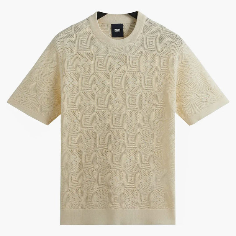 Kith Tilden Crochet Shirt Sandrift