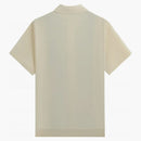Kith Tilden Short Sleeve Button Up Polo Sandrift