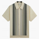 Kith Tilden Short Sleeve Button Up Polo Sandrift