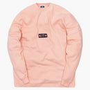 Kith Track Paneled L/s Tee Pink