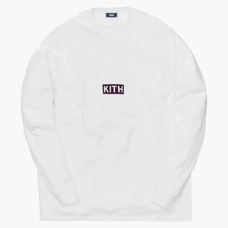Kith Track Paneled L/s Tee White
