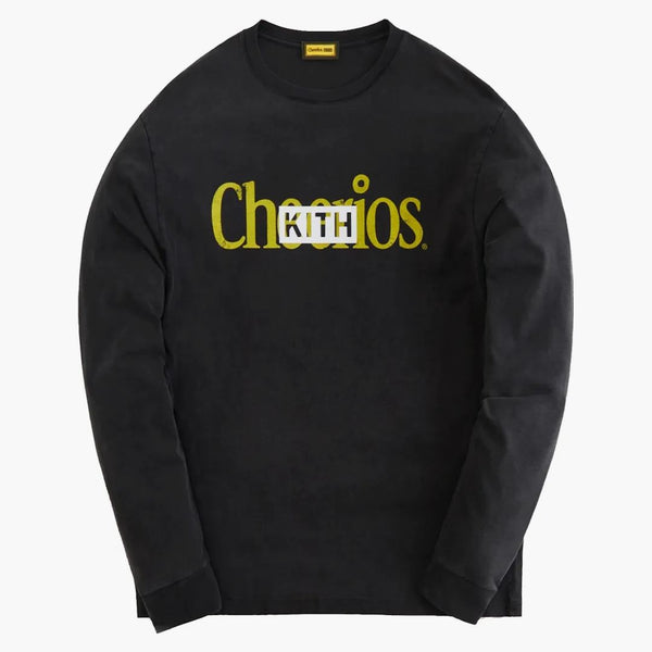 Kith Treats Cheerios Vintage L/s Tee Black