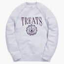 Kith Treats Collegiate Crewneck Light Heather Grey