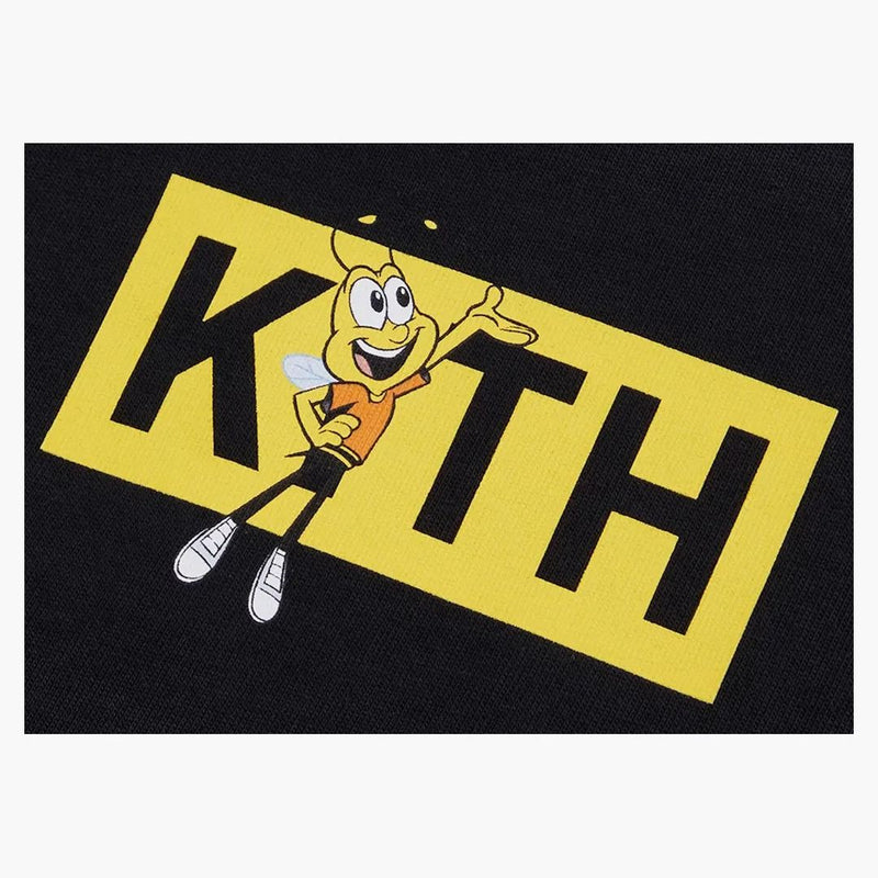 Kith Treats Honey Nut Cheerios Buzz Bee Classic Logo Tee Black