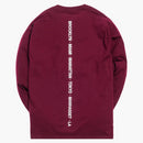 Kith Treats Ice Cream Sandwich L/s Tee Maroon