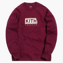 Kith Treats Ice Cream Sandwich L/s Tee Maroon