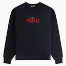 Kith Treats Strawberry Nelson Crewneck Black