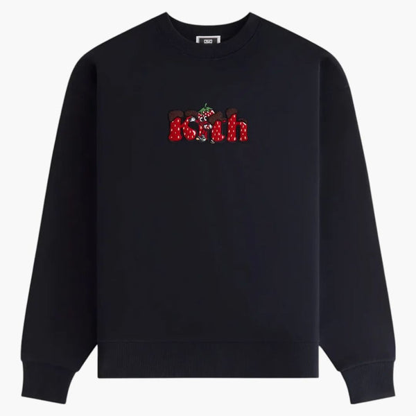 Kith Treats Strawberry Nelson Crewneck Black