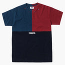 Kith Treats Triblock Tee Navy
