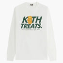 Kith Treats Waffle Vintage Long Sleeve Tee White
