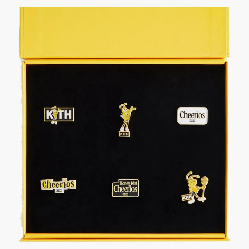 Kith Treats for Cheerios Emanamel Pin Set Gold