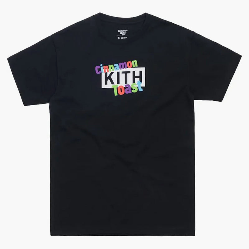 Kith Treats X Cinnamon Toast Crunch Classic Logo Tee Black