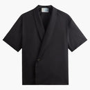 Kith Tropical Wool Thompson Crossover Shirt Black