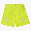 Kith Turbo Nylon Shorts Citron
