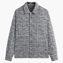 Kith Tweed Long Sleeve Boxy Collared Overshirt Nocturnal