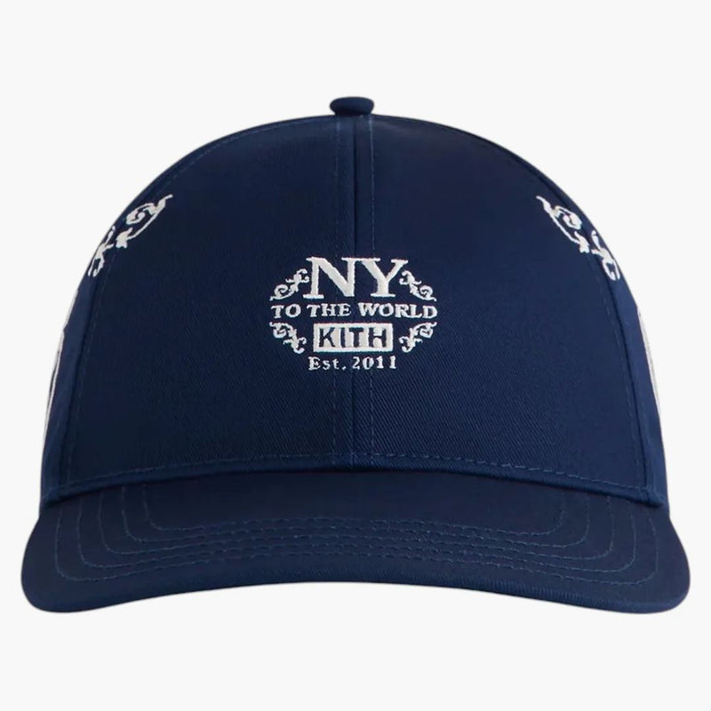 Kith Twill Aaron Classic Ny To The World Cap Nocturnal