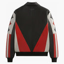 Kith Usa Basketball Leather Jacket Black