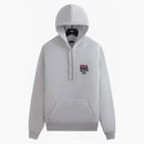 Kith Usa Basketball Vintage Nelson Hoodie Light Heather Grey