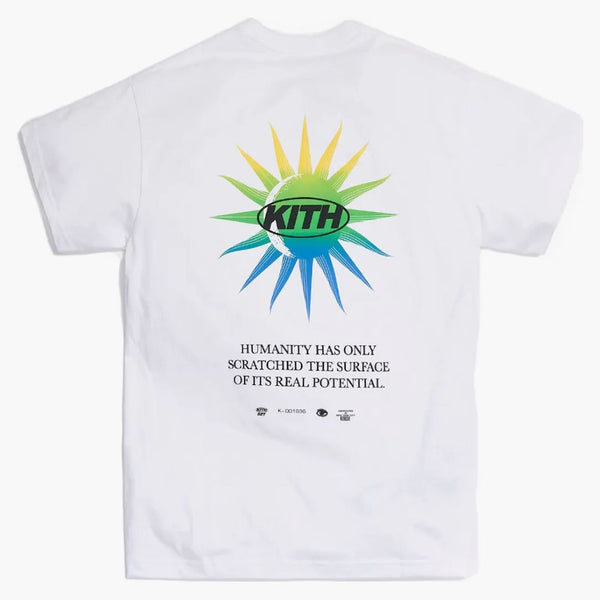 Kith Uprising Sun Tee White