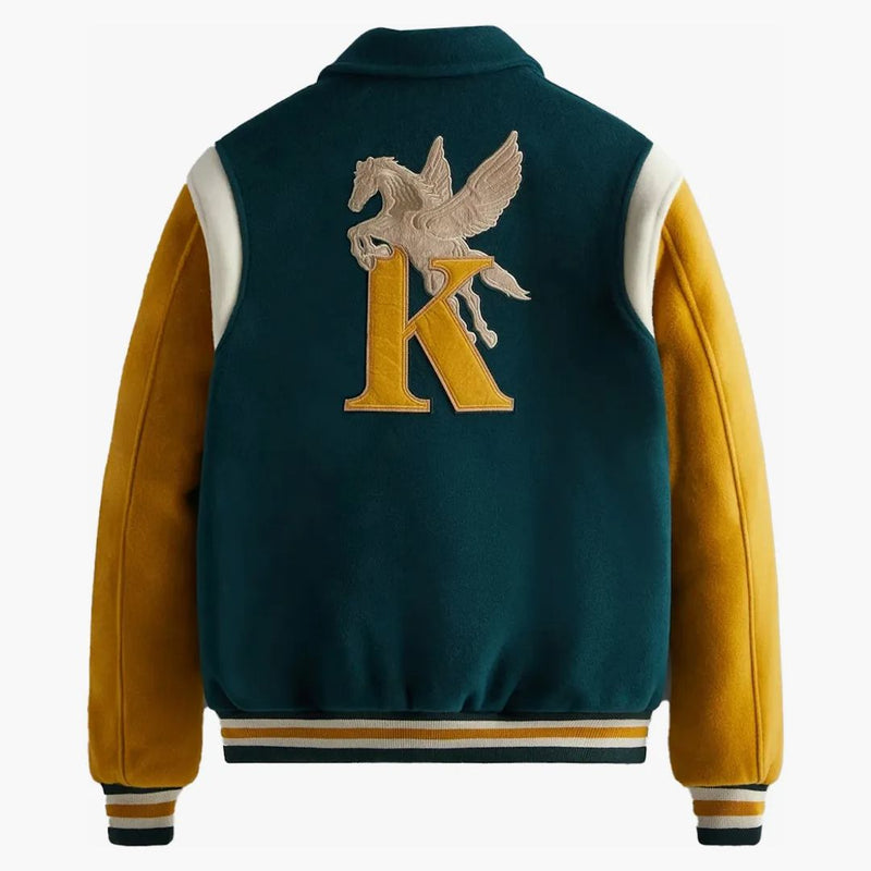 Kith Varsity Wool Coaches Jacket Fairway