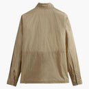 Kith Washed Cotton Zip Front Wolcott Shirt Canvas