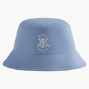 Kith Washed Paisley Dawson Reversible Bucket has Light Indigo