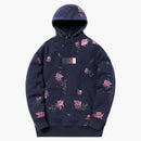 Kith Williams 2 Floral Hoodie Navy