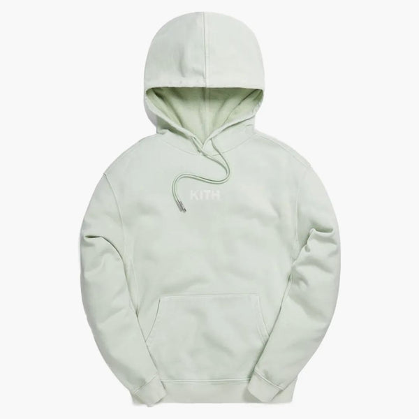 Kith Williams Iii Crystal Wash Fleece Hoodie Mint