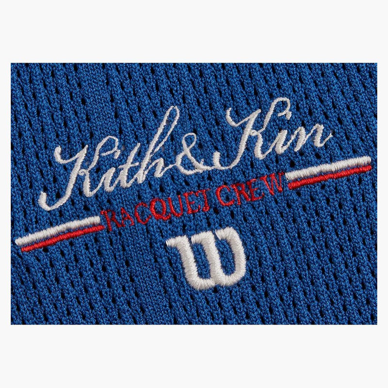 Kith Wilson Cable Johnny Collar Polo Blue Quartz