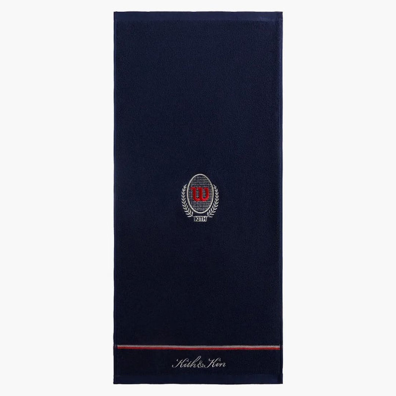 Kith Wilson Crest Sweat Towel Nocturnal